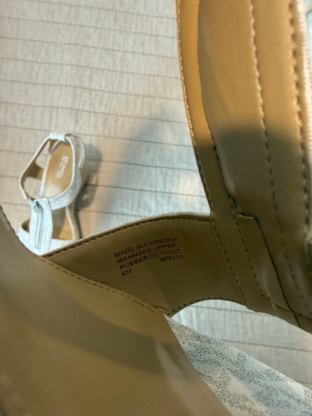 Michael Kors Women's Berkley Espadrille Mid Wedge Sandals - Picture 4 of 4